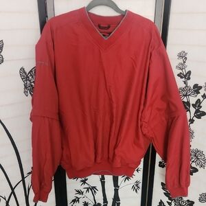 Sun Mountain Dewpoint Convertable Golf Windshirt BURGUNDY